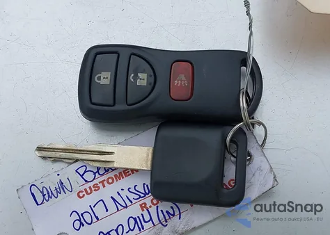 2017 Nissan Frontier Sv z USA, uszkodzony, nr VIN 1N6DD0FV7HN709058